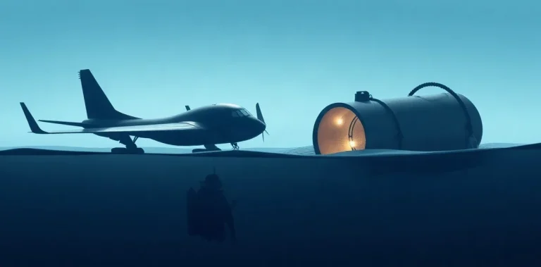 Hero illustration for the article “Recompression During the Recovery of TWA Flight 800”