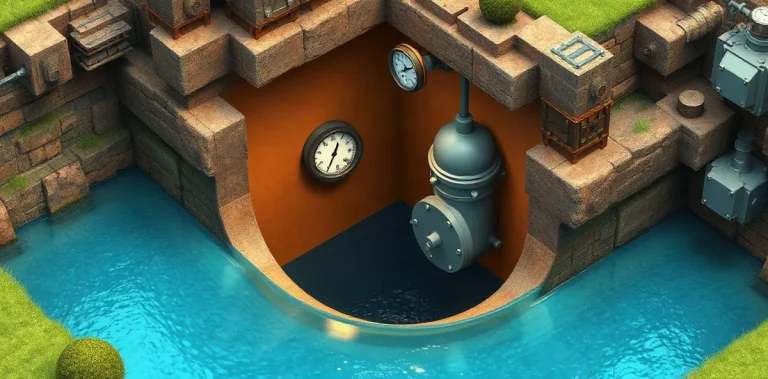Hero illustration for the article “Caisson and Tunnel Decompression: Research Summary”