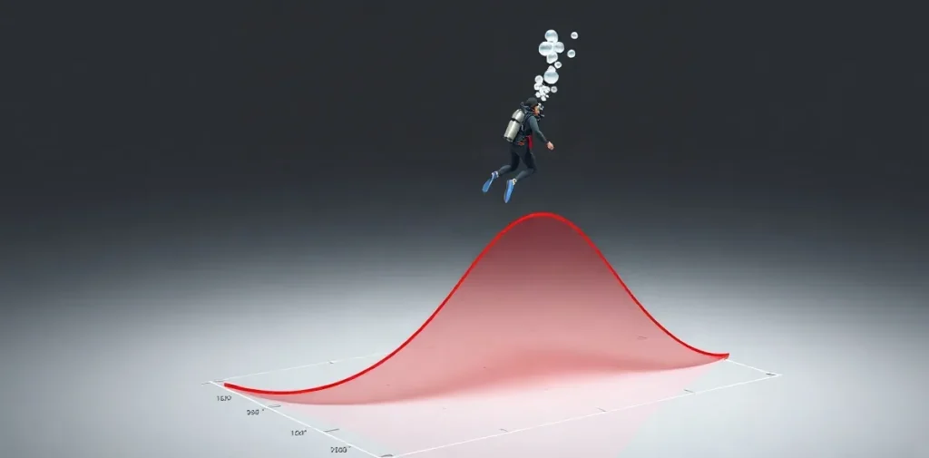 Hero illustration for the article “How Decompression Algorithms Shape Dive Safety and Planning”