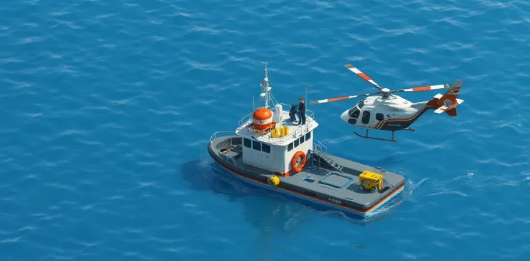 Hero illustration for the article “Managing Suspected Decompression Sickness on a Dive Boat”