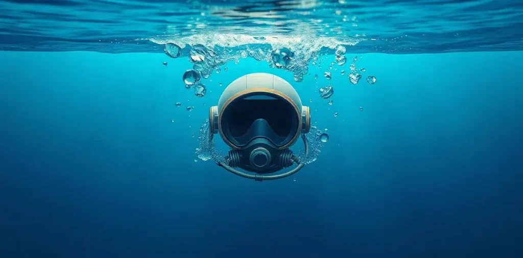 Hero illustration for the article “The Effects of Underwater Blast on Divers”