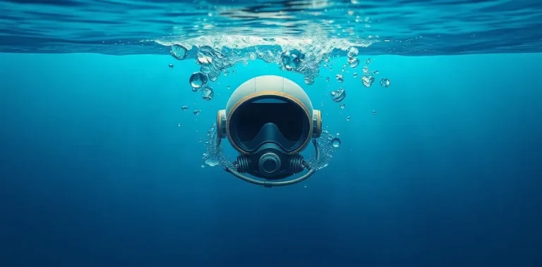 Hero illustration for the article “The Effects of Underwater Blast on Divers”