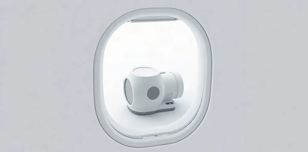 Hero illustration for the article “Commercial Airflight After Recompression Therapy”