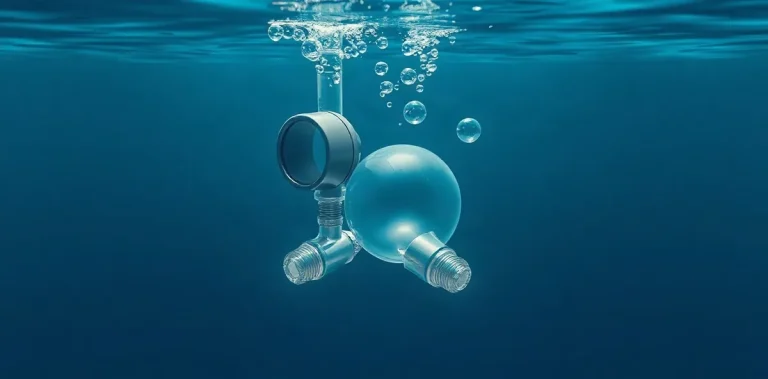 Hero illustration for the article “Carbon Dioxide Tolerance in Diving: Research Summary”