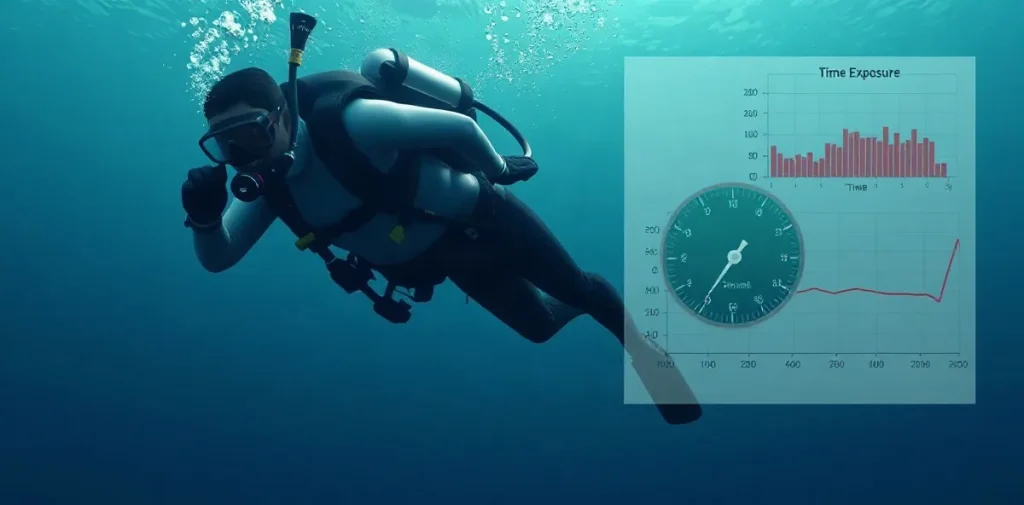 Hero illustration for the article “Myth Busting: Clarifying Oxygen Toxicity Limits in Diving”
