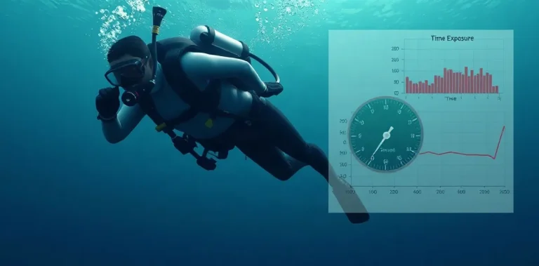 Hero illustration for the article “Myth Busting: Clarifying Oxygen Toxicity Limits in Diving”
