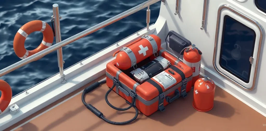 Hero illustration for the article “Managing Dive Emergencies: Best Practices for First Response”