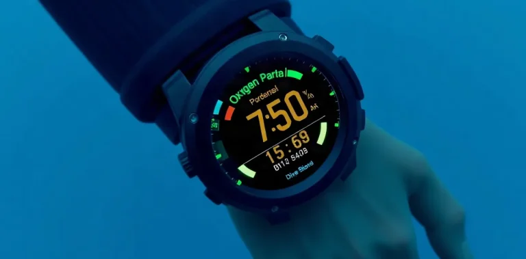 Hero illustration for the article “Oxygen Partial Pressure: Key to Dive Safety and Performance”