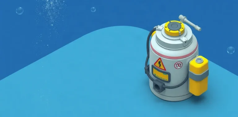 Hero illustration for the article “Recognizing Signs of Carbon Monoxide Poisoning in Diving”