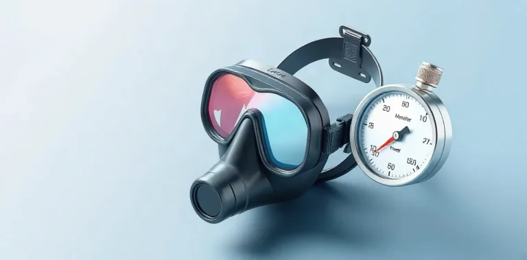 Hero illustration for the article “Understanding Hypoxia Risks in Recreational Diving”