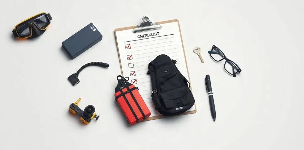 Hero illustration for the article “The Role of Pre-Dive Safety Checks in Preventing Accidents”