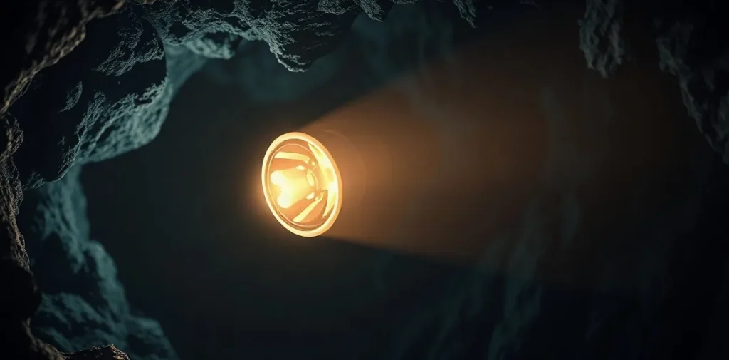 Hero illustration for the article “How to Choose the Right Dive Light for Every Environment”