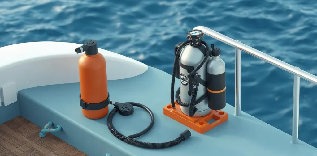 Hero illustration for the article “How Hydration Reduces Decompression Sickness Risk in Diving”
