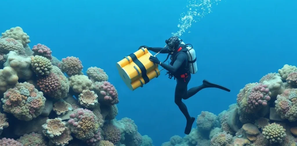 Hero illustration for the article “How Precise Buoyancy Control Prevents Dive Accidents”