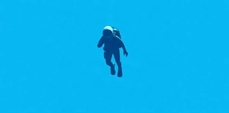 Hero illustration for the article “Impact of Microgravity on Dive Physiology and Safety”