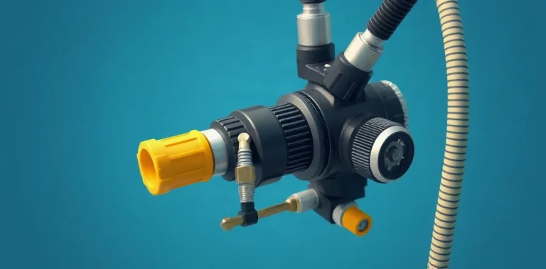 Hero illustration for the article “How Dive Hoses Ensure Reliable Air Delivery and Diver Safety”