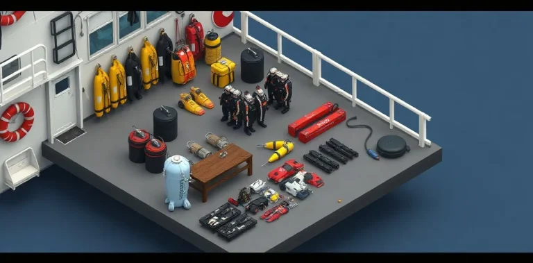 Hero illustration for the article “Liveaboard Diving Safety Tips for Secure Extended Trips”