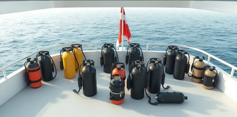 Hero illustration for the article “Liveaboard Diving: Essential Gear and Prep for Sea Trips”