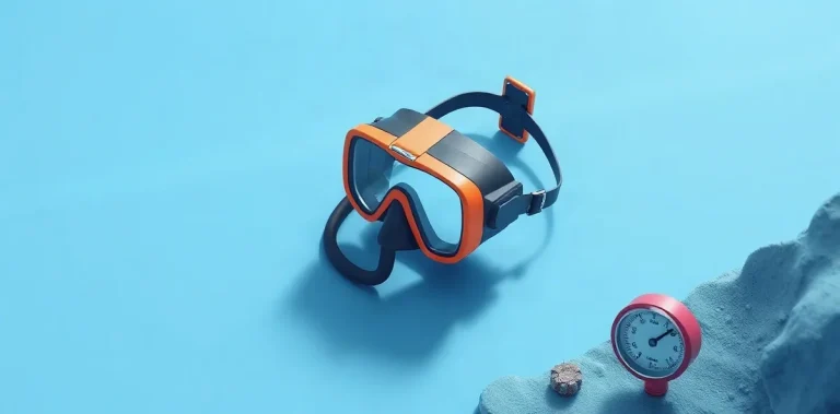 Hero illustration for the article “Diving: Science, Practice, and Destinations”
