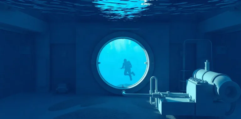 Hero illustration for the article “Aquarius Undersea Laboratory: Research Summary”