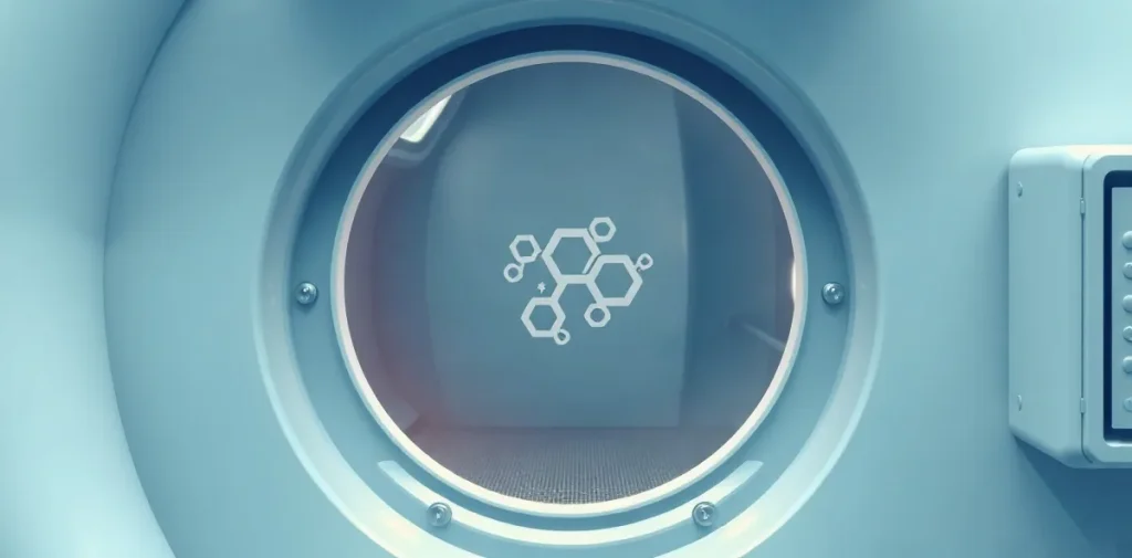 Hero illustration for the article “Bleomycin and Hyperbaric Oxygen: Research Summary”