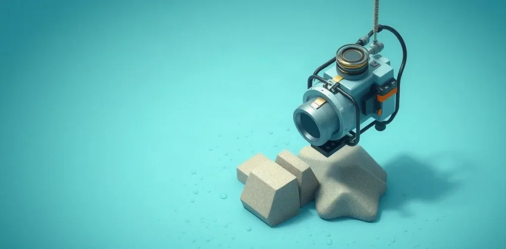 Hero illustration for the article “Canadian Underwater Mine Apparatus and CUMA Dive System”