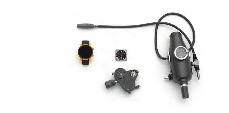Hero illustration for the article “Dive Computers: Wrist, Console, or Hose?”