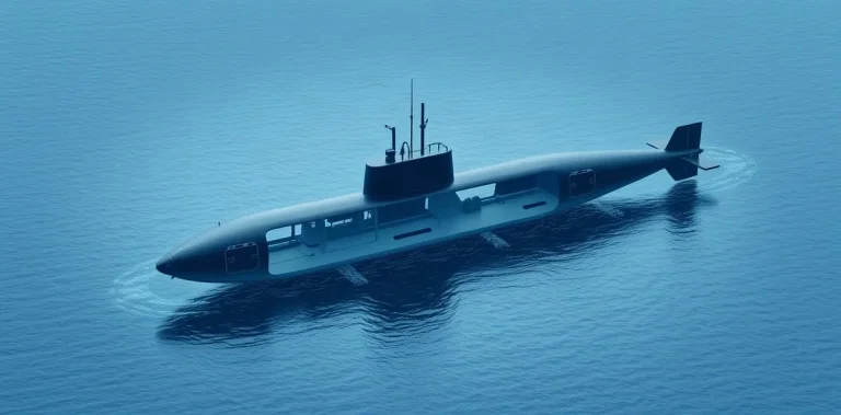 Hero illustration for the article “How Submarine Medicine Supports the Submarine Force”