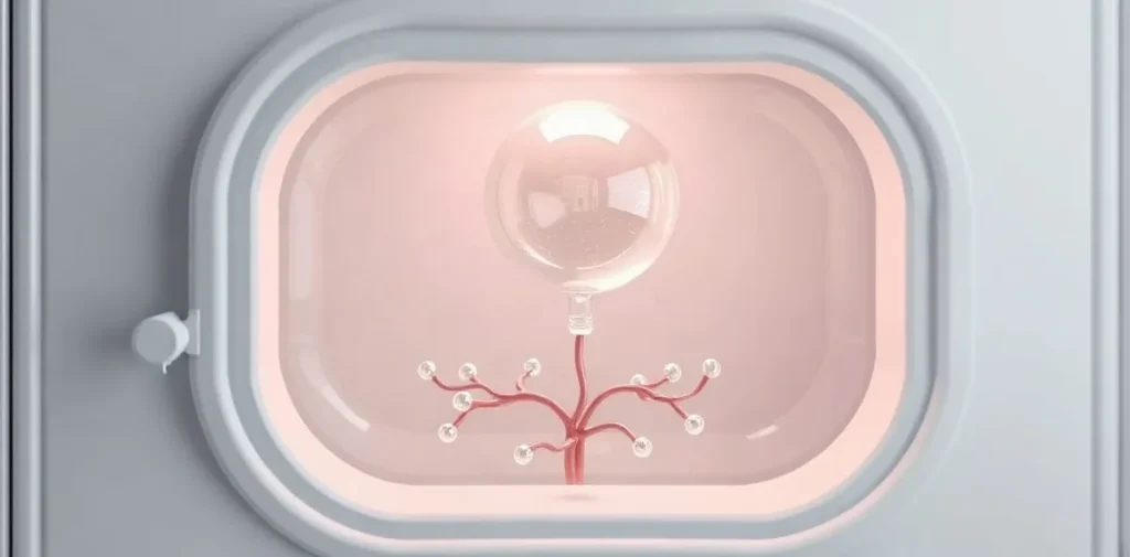 Hero illustration for the article “Hyperbaric Oxygen and Severe Anemia”