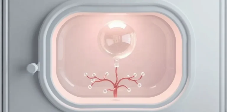 Hero illustration for the article “Hyperbaric Oxygen and Severe Anemia”