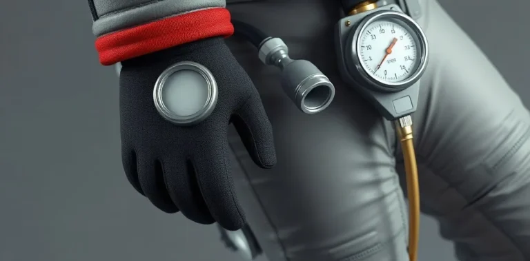 Hero illustration for the article “In-Suit Exercise Before Spacewalks: Research Summary”
