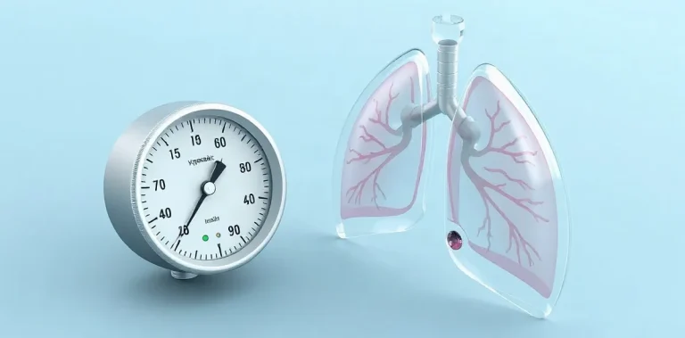 Hero illustration for the article “Pneumothorax and Recompression Therapy”