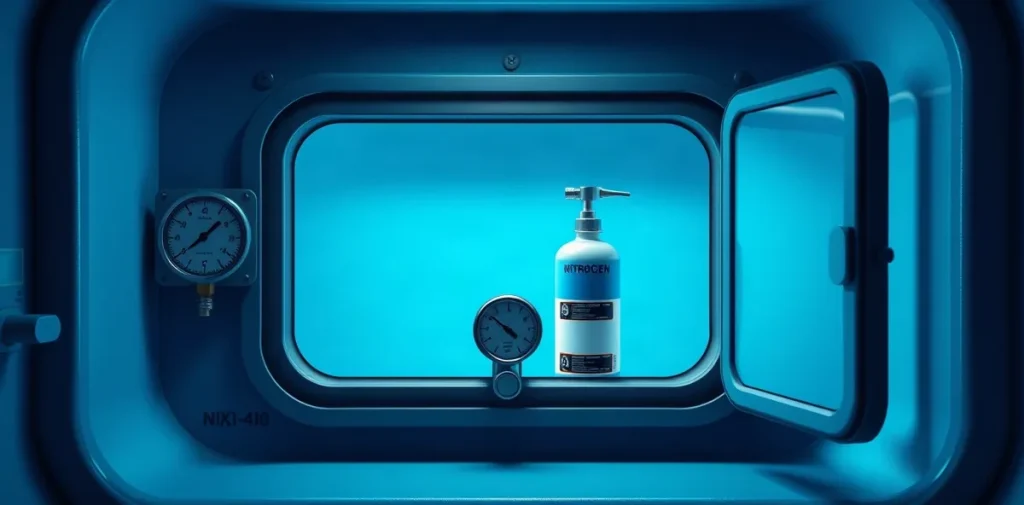 Hero illustration for the article “Reversal of Nitrogen Narcosis by Helium Pressure”