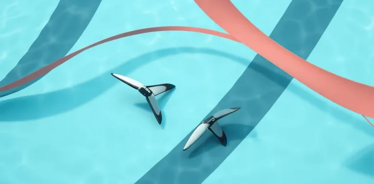 Hero illustration for the article “Scuba Diving Fins: Split vs. Paddle Designs”