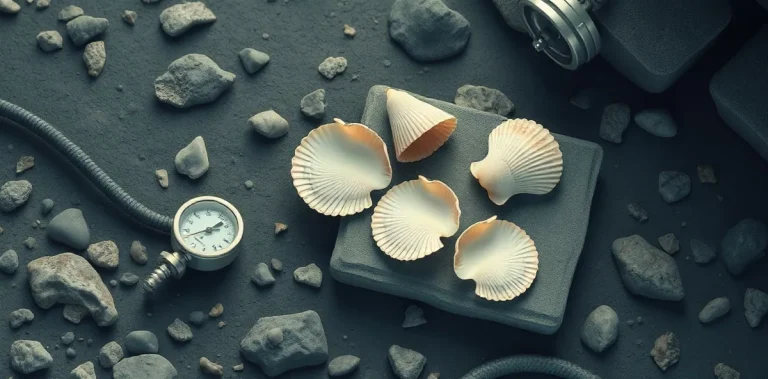 Hero illustration for the article “Tasmanian Scallop Diving: Research Summary”