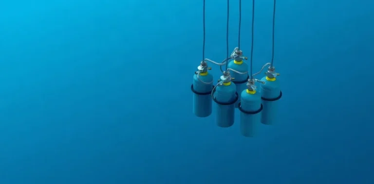 Hero illustration for the article “Technical Diving: Managing Depth and Decompression”