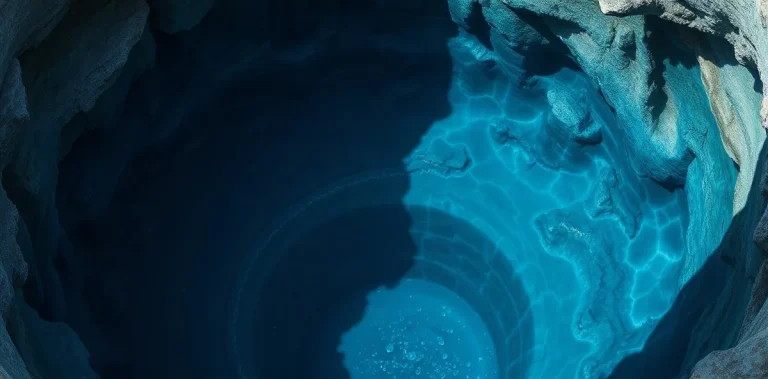 Hero illustration for the article “The Belize Blue Hole Exploration Project”